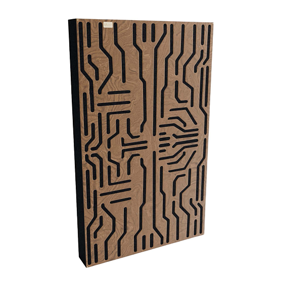 Акустическая панель Acoustic Shield AS Labyrinth Oak 103x63x10cm - рис.0