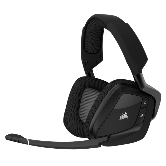 Игровая гарнитура Corsair Gaming VOID PRO RGB Wireless Carbon 7.1 - рис.0