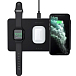 Беспроводная зарядка Satechi Trio Wireless Charging Pad Space Gray - рис.1