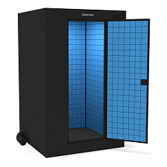 Акустическая кабина IzoRoom Standard Plus without window Black Blue