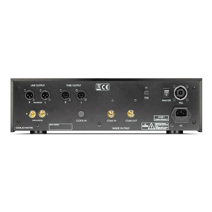 CD проигрыватель Gold Note CD-1000 Mk2 Deluxe DSD Black - рис.2