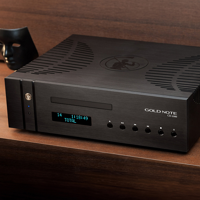 CD проигрыватель Gold Note CD-1000 Mk2 Deluxe DSD Black - рис.4