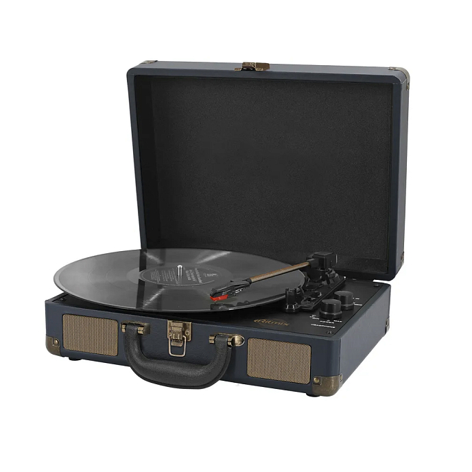 Проигрыватель винила Ritmix LP-160B Dark Blue - рис.0