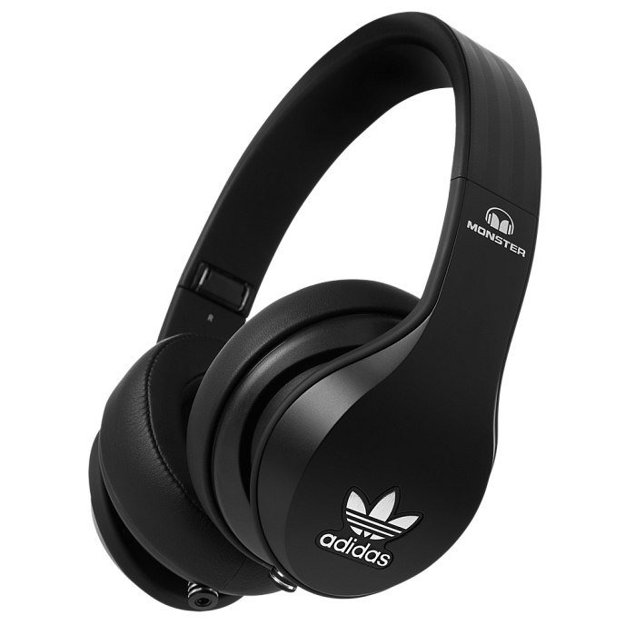 Наушники MONSTER ADIDAS® ORIGINALS OVER EAR HEADPHONES (BLACK) - рис.5