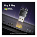 Адаптер Ugreen CM748 Bluetooth 5.4 Adapter USB-A Black - рис.1