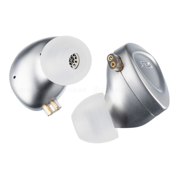 Наушники внутриканальные CCA CKX Silver Without Mic - рис.1