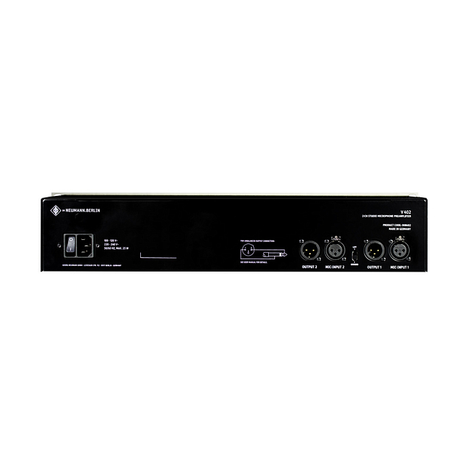Микрофонный предусилитель Neumann V 402 - рис.2