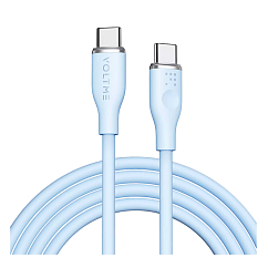 Кабель VOLTME PowerLink Moss CTC USB-C - USB-C 1.8m Blue