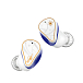 Беспроводные наушники MoonDrop Robin White/Blue - рис.0