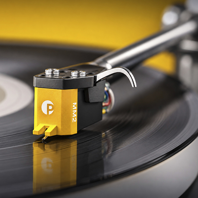 Звукосниматель Pro-Ject Pick it MM 2 Black Yellow - рис.1