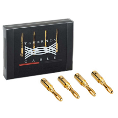 Разъём Tchernov Cable Banana Plug Special NG / Retail Set (4 pcs) Gold