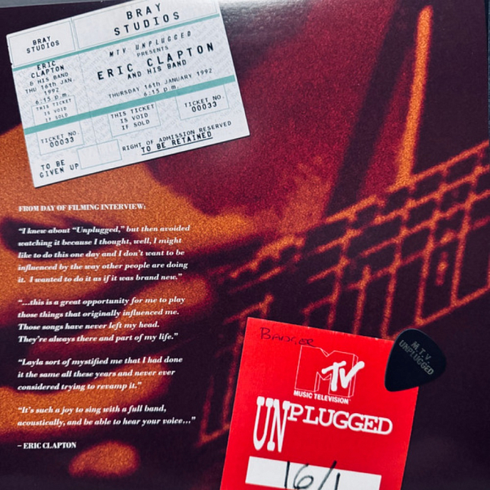 Виниловая пластинка Eric Clapton - Unplugged: Enhanced Edition - 3LP - рис.5
