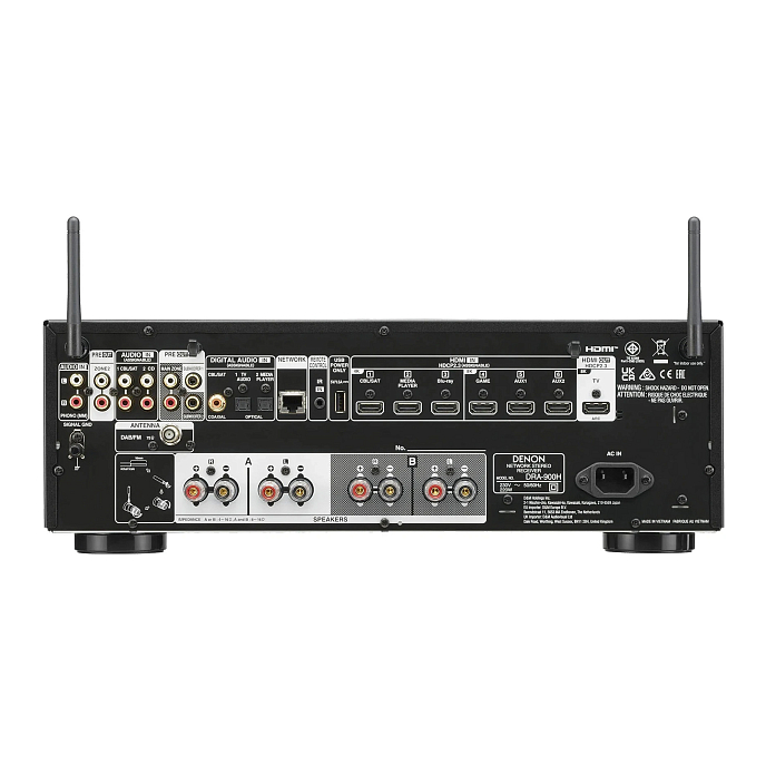Ресивер Denon DRA-900H Black - рис.2