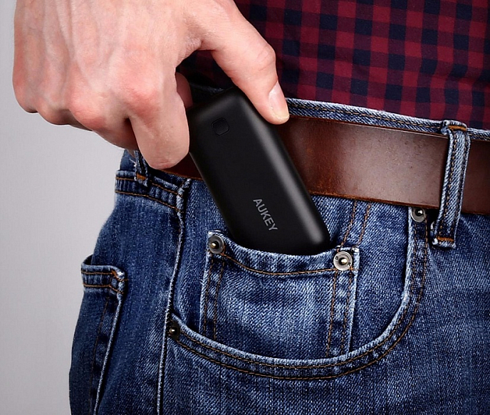 Внешний аккумулятор Aukey PowerBank 5000 mAh - рис.2