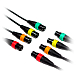 Кабель Zoom XLR-4C/CP Black - рис.0 Кабель Zoom XLR-4C/CP Black - рис.0