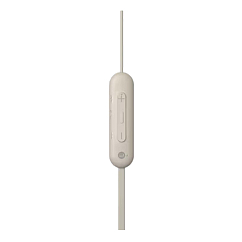 Беспроводные наушники Sony WI-C100 Beige