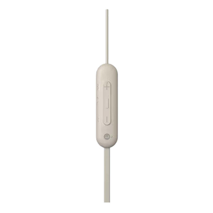 Беспроводные наушники Sony WI-C100 Beige - рис.1
