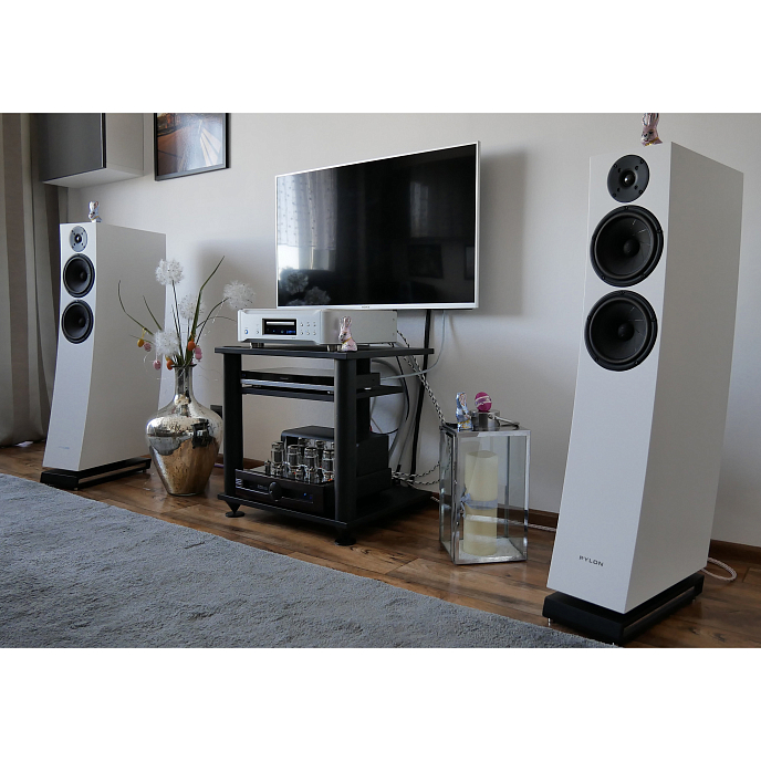 Напольная акустика Pylon Audio Jasper 25 MK II active + stereo hub American Walnut - рис.6