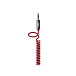 Кабель Belkin Mixit Coiled Audio Cable Red - рис.0