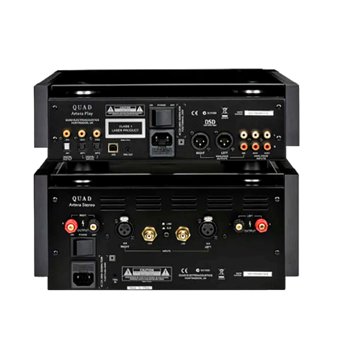 Усилитель мощности Quad Artera Stereo Aluminium Black - рис.5