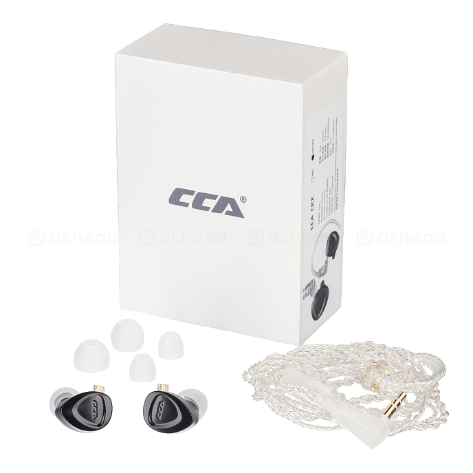 Наушники внутриканальные CCA CKX Black Wthout Mic - рис.5