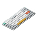 Клавиатура NuPhy Air75 V2 RGB Hot Swap Brown Switch Iconic White - рис.1