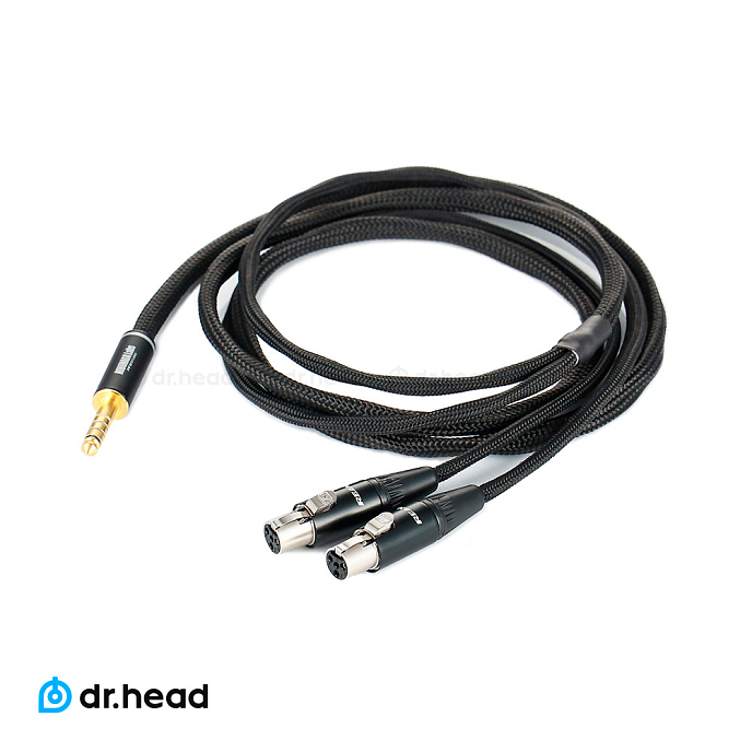 Кабель HeadMade EX-3 Audeze LCD, Meze Audio Empyrean Balance 4.4mm 1.5m - рис.0