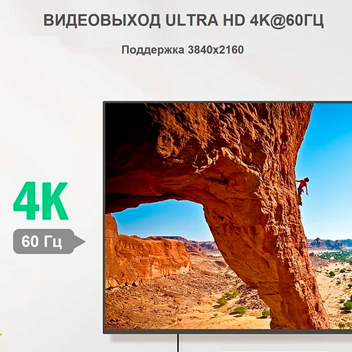 Кабель UGREEN US355 Gen2 Black USB-C/USB-C 1m - рис.4