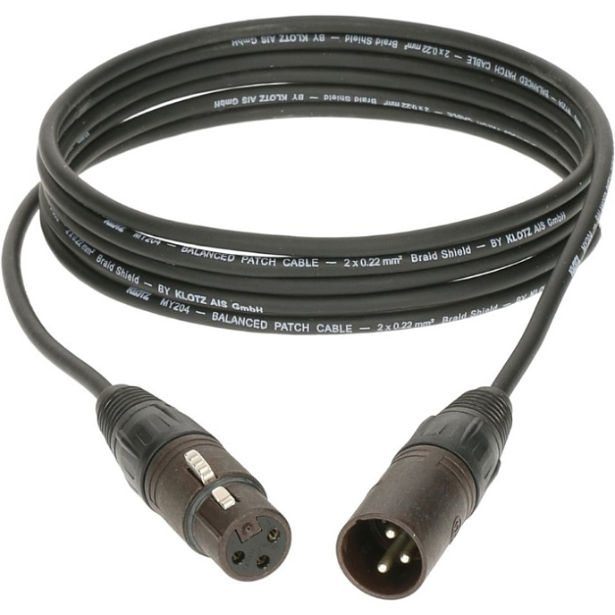Кабель KLOTZ B2FM1N0060 XLR - XLR 0.6 m - рис.2