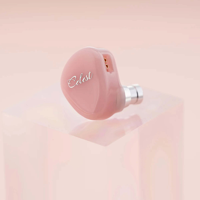 Наушники внутриканальные Celest Rue no mic Pink - рис.1