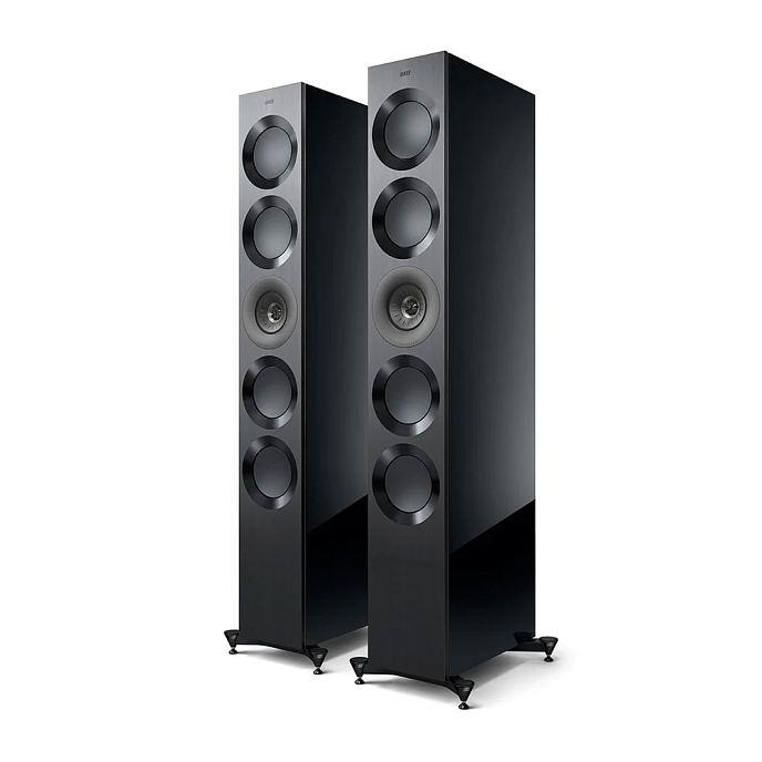 Напольная акустика KEF Reference 5 Meta High Gloss Black Grey - рис.0