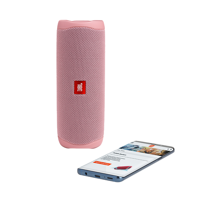 Портативная колонка JBL Flip 5 Pink - рис.4