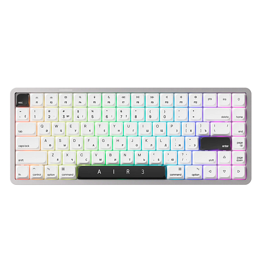 Клавиатура xGhost AIR 3 Kailh Cloud Switch (Linear) White