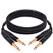 Кабель HeadMade Pro 2x6.3mm mono - 2x6.3mm mono 3m - рис.0