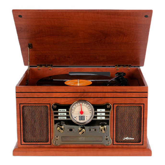 Проигрыватель винила Alive Audio RADIOLA Wood - рис.1