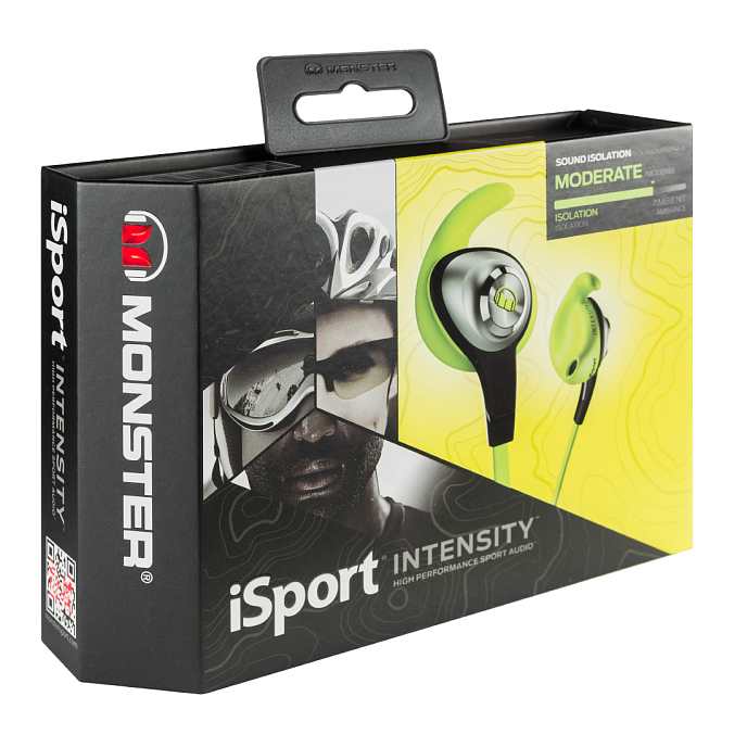 Наушники MONSTER ISPORT INTENSITY (GREEN) - рис.5