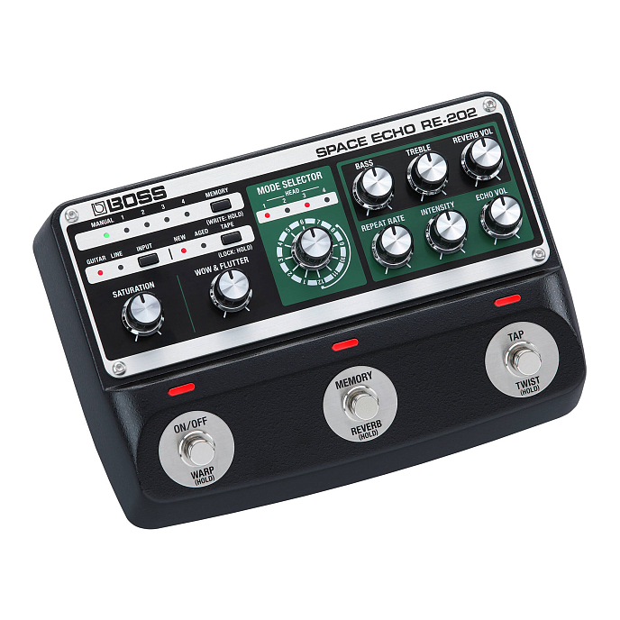 Процессор эффектов Boss RE-202 Space Echo Black - рис.1