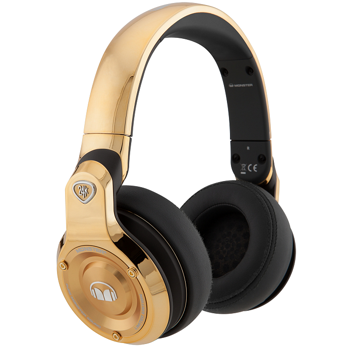 Наушники MONSTER 24K DJ OVER-EAR HEADPHONES - рис.0