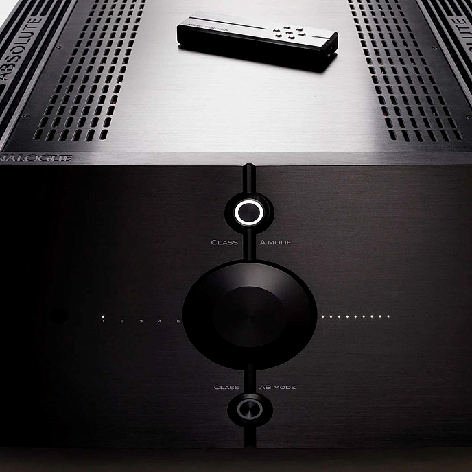 Интегральный усилитель Audio Analogue Absolute Integrated (RR) Black - рис.1