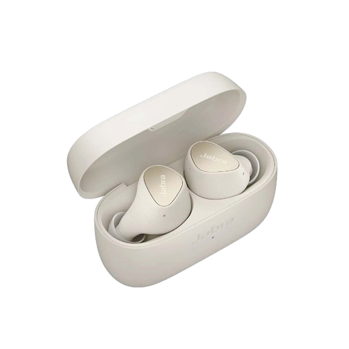 Беспроводные наушники Jabra Elite 4 Light Beige - рис.1