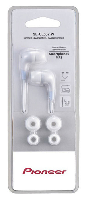 Наушники Pioneer SE-CL502 W - рис.1