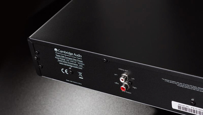 CD проигрыватель Cambridge Audio Topaz CD5 Black - рис.2