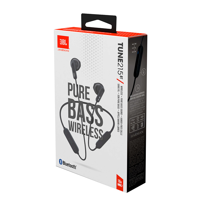 Беспроводные наушники JBL Tune 215BT Black - рис.5