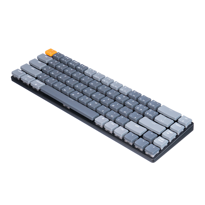 Клавиатура Keychron K7 RGB Mint Switch Grey - рис.3
