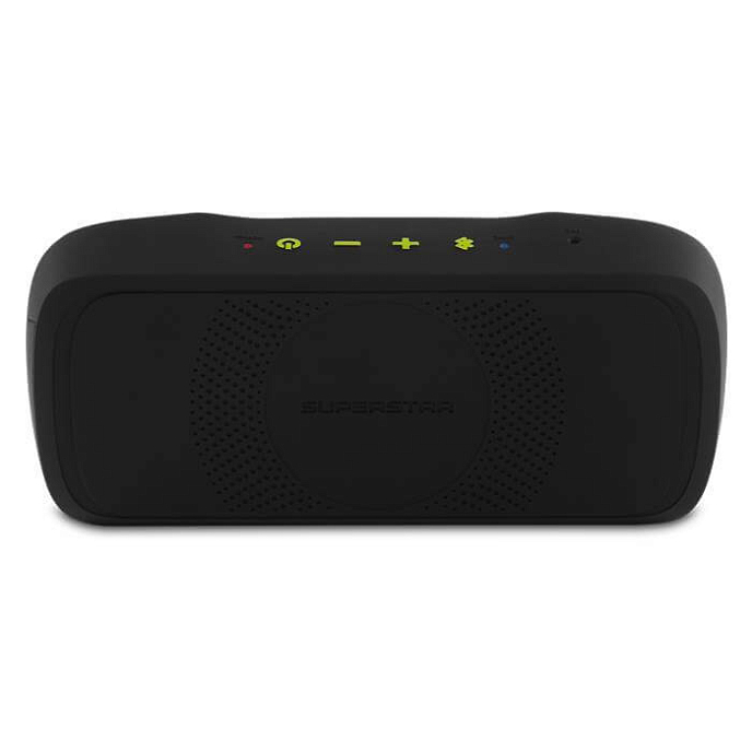 Портативная колонка MONSTER SUPERSTAR BACKFLOAT BT WATERPROOF FLOATING (NEON GREEN) - рис.3