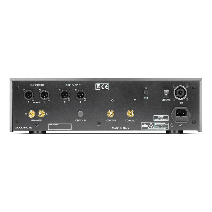 CD проигрыватель Gold Note CD-1000 Mk2 Deluxe DSD Silver - рис.1