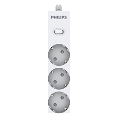 Сетевой фильтр Philips CHP2135WB/51 White 3m