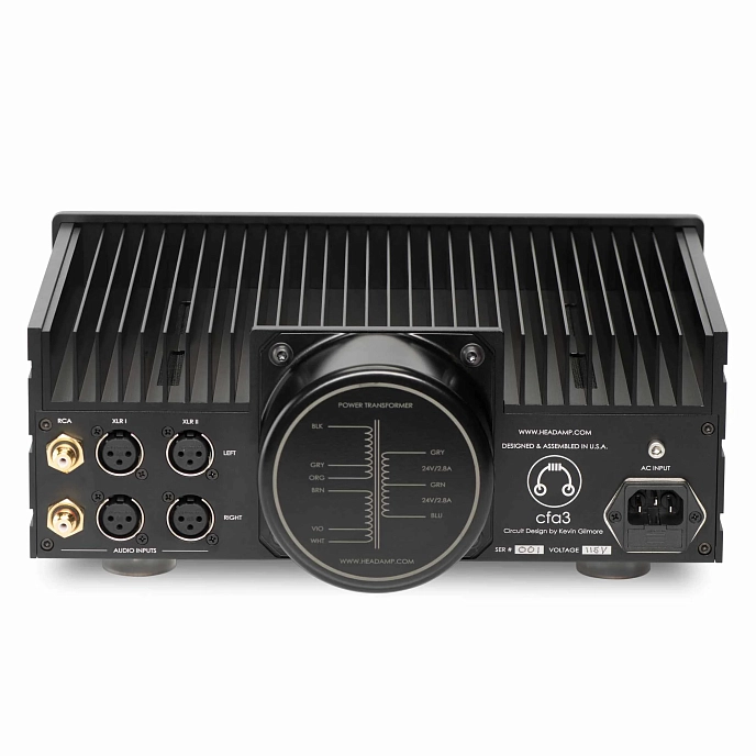 Усилитель для наушников HeadAmp CFA3-T Deluxe Black - рис.1