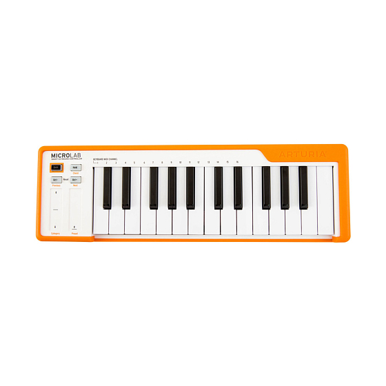 MIDI-клавиатура Arturia Microlab Orange - рис.0