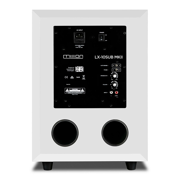 Сабвуфер Mission LX-10 Sub MKII Lux White - рис.4
